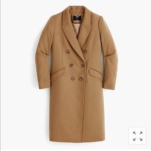 JCREW double breasted topcoat